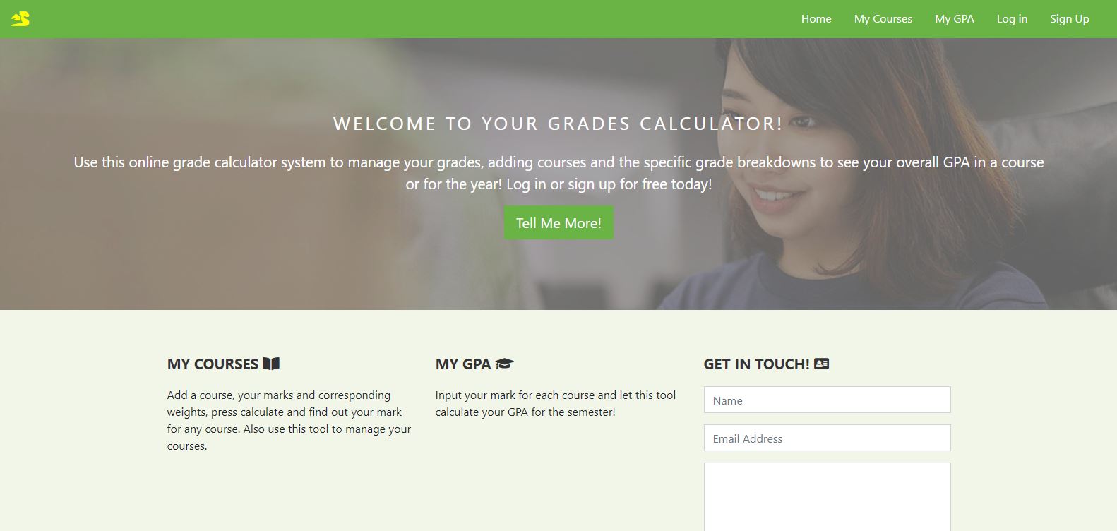 grades calculator website.